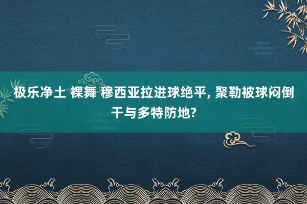 极乐净土 裸舞 穆西亚拉进球绝平， 聚勒被球闷倒干与多特防地?