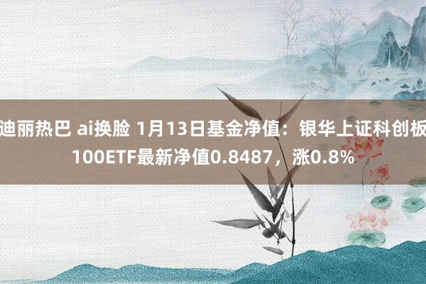 迪丽热巴 ai换脸 1月13日基金净值：银华上证科创板100ETF最新净值0.8487，涨0.8%